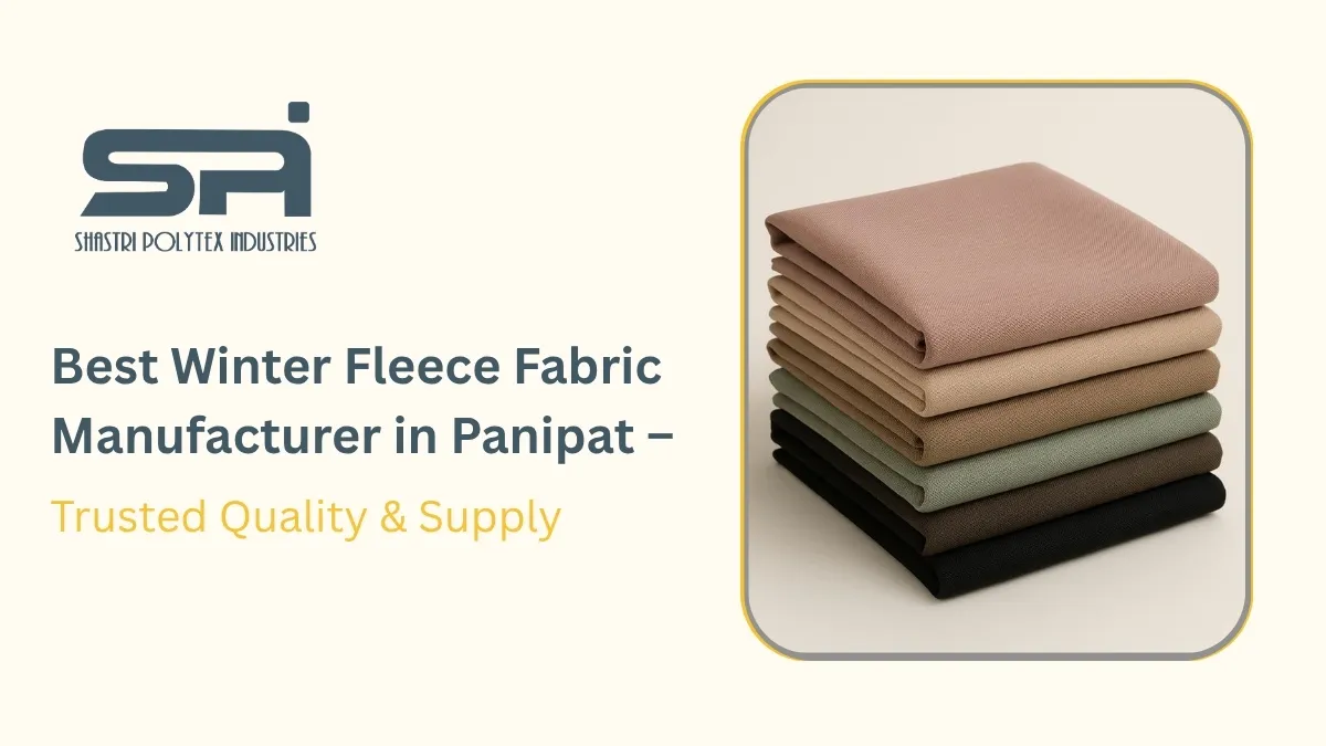 Best Winter Fleece Fabric Manufacturer in Panipat – Trusted Quality & Supply