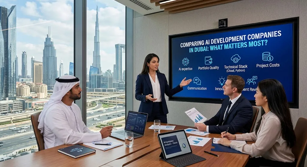 Top AI Development Companies in Dubai Helping Businesses Build Smarter Solutions