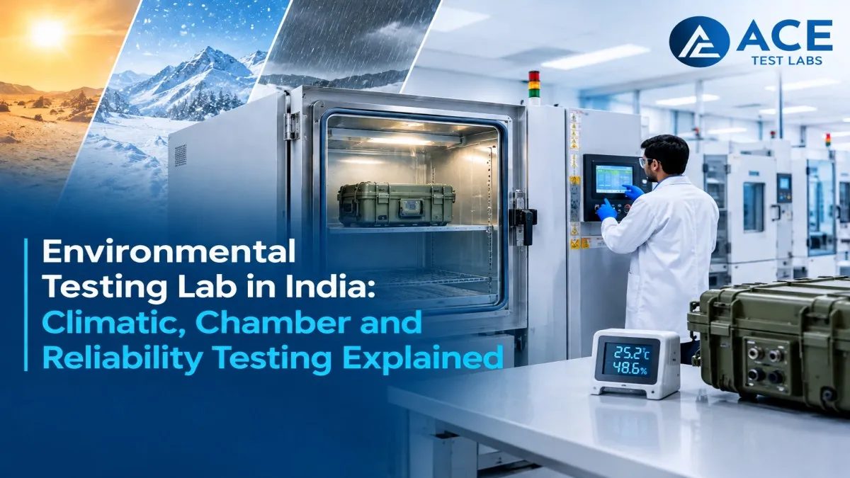 Environmental Testing Lab in India: Climatic, Chamber and Reliability Testing Explained