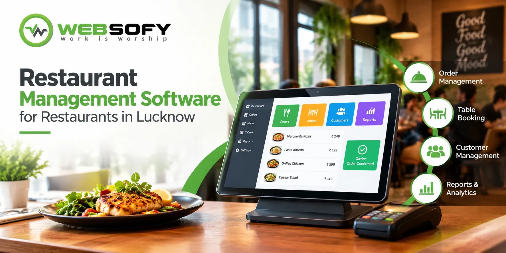 Restaurant Management Software Features for Restaurants in Lucknow