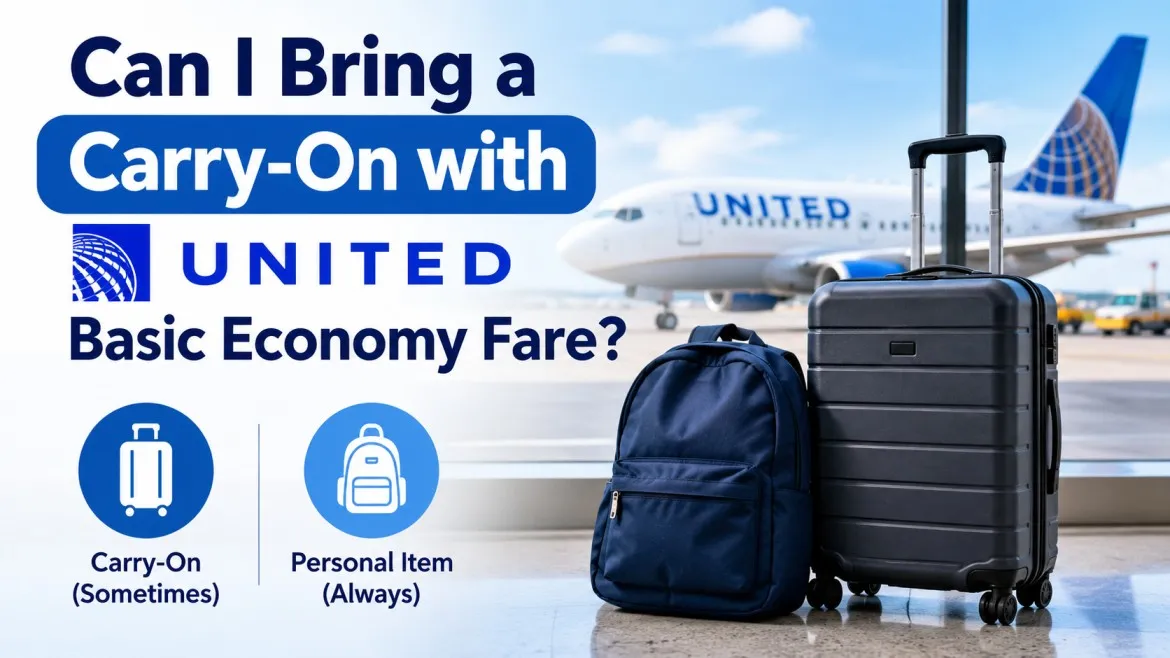 Can I Bring a Carry-On with United Basic Economy Fare?