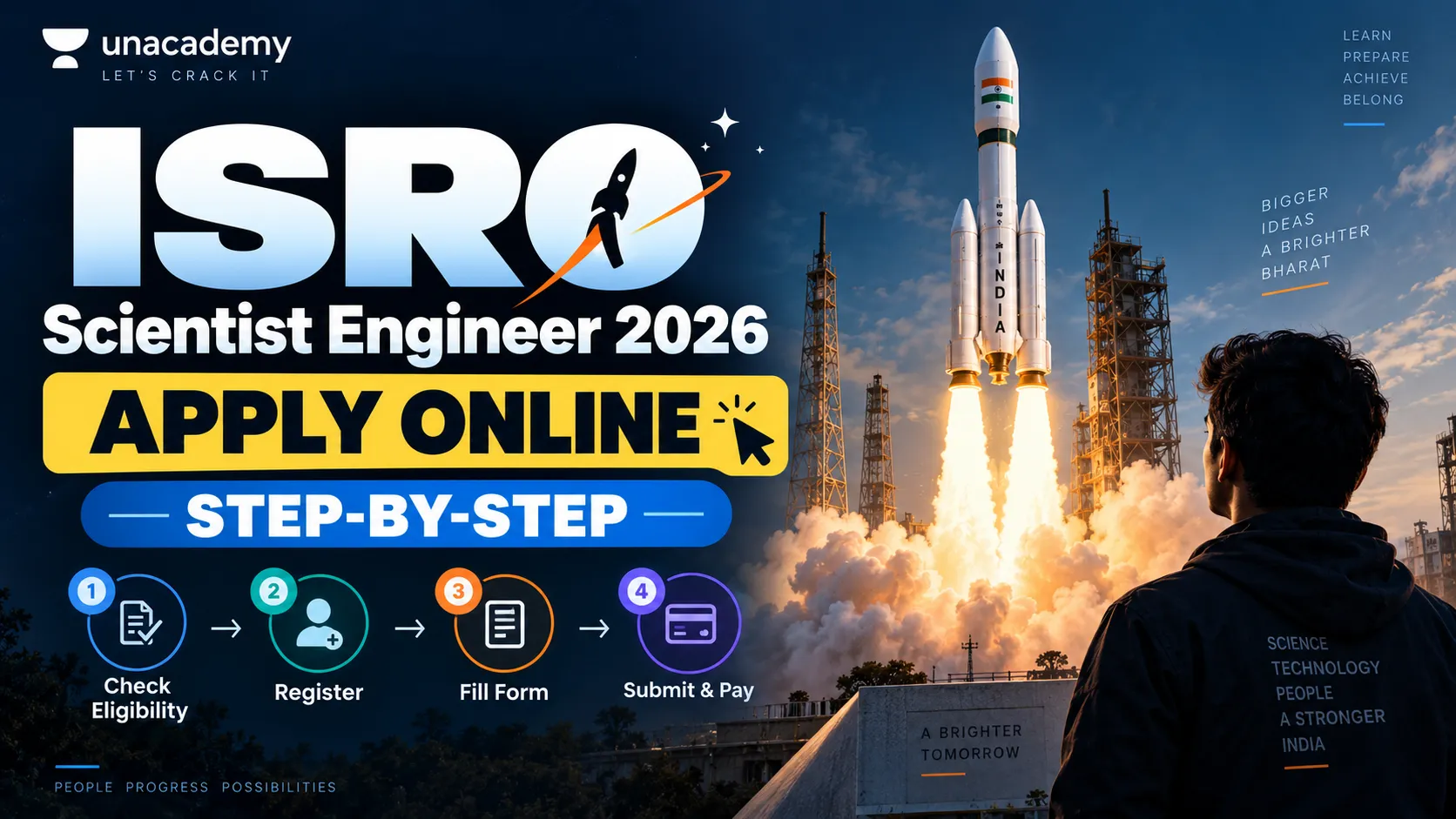 ISRO Scientist Engineer 2026 Apply Online: Step-by-Step