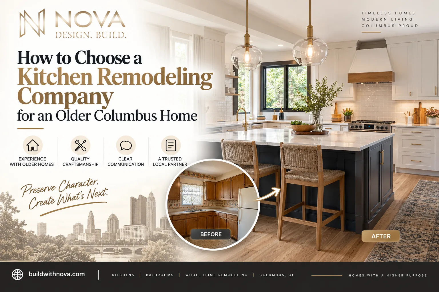 How to Choose a Kitchen Remodeling Company for an Older Columbus Home