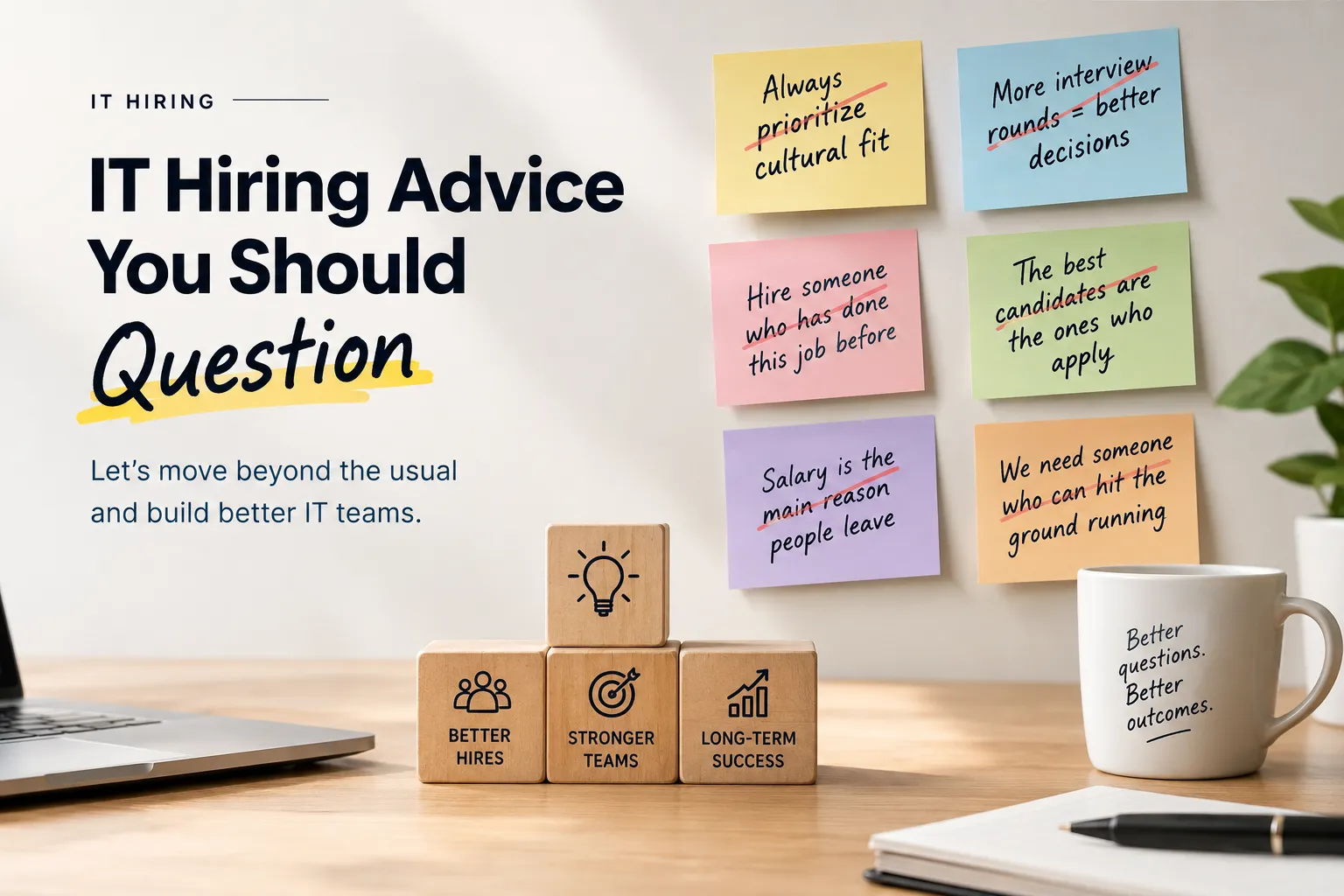 The IT Hiring Advice That Sounds Right But Isn't