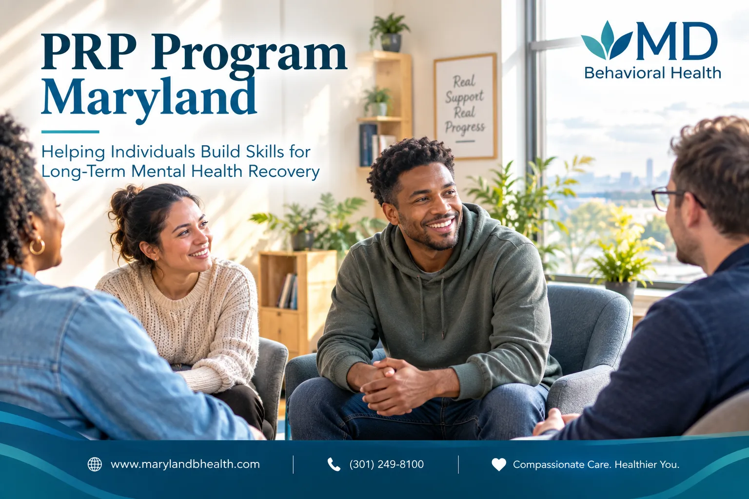 PRP Program Maryland: Helping Individuals Build Skills for Long-Term Mental Health Recovery