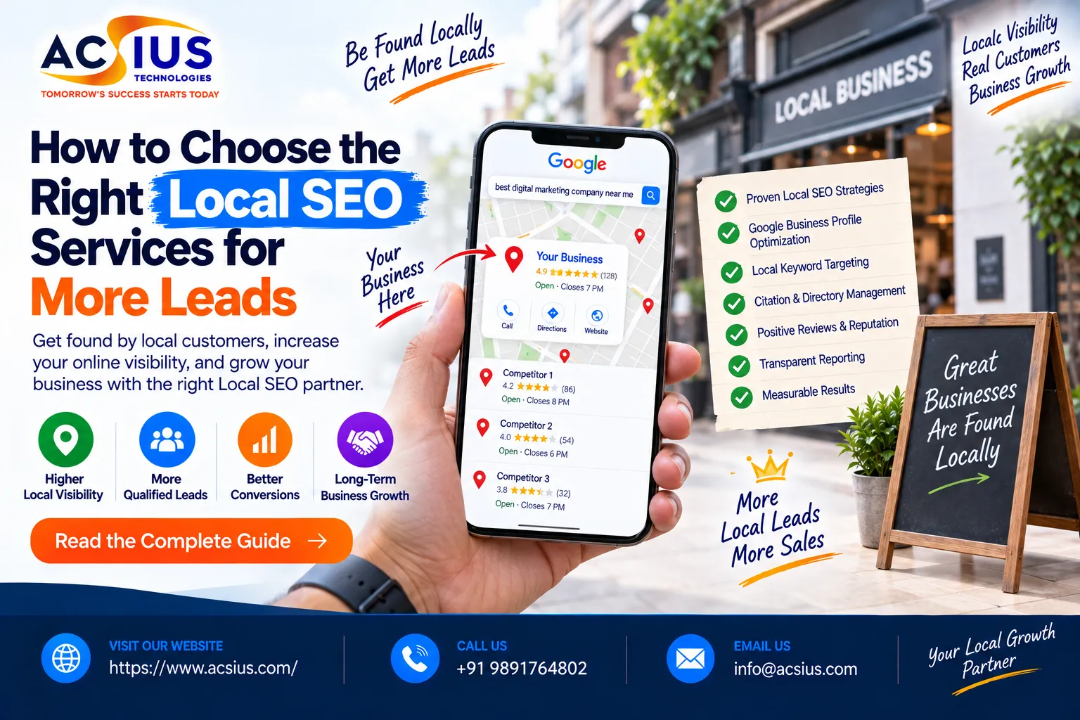 How to Choose the Right Local SEO Services for More Leads