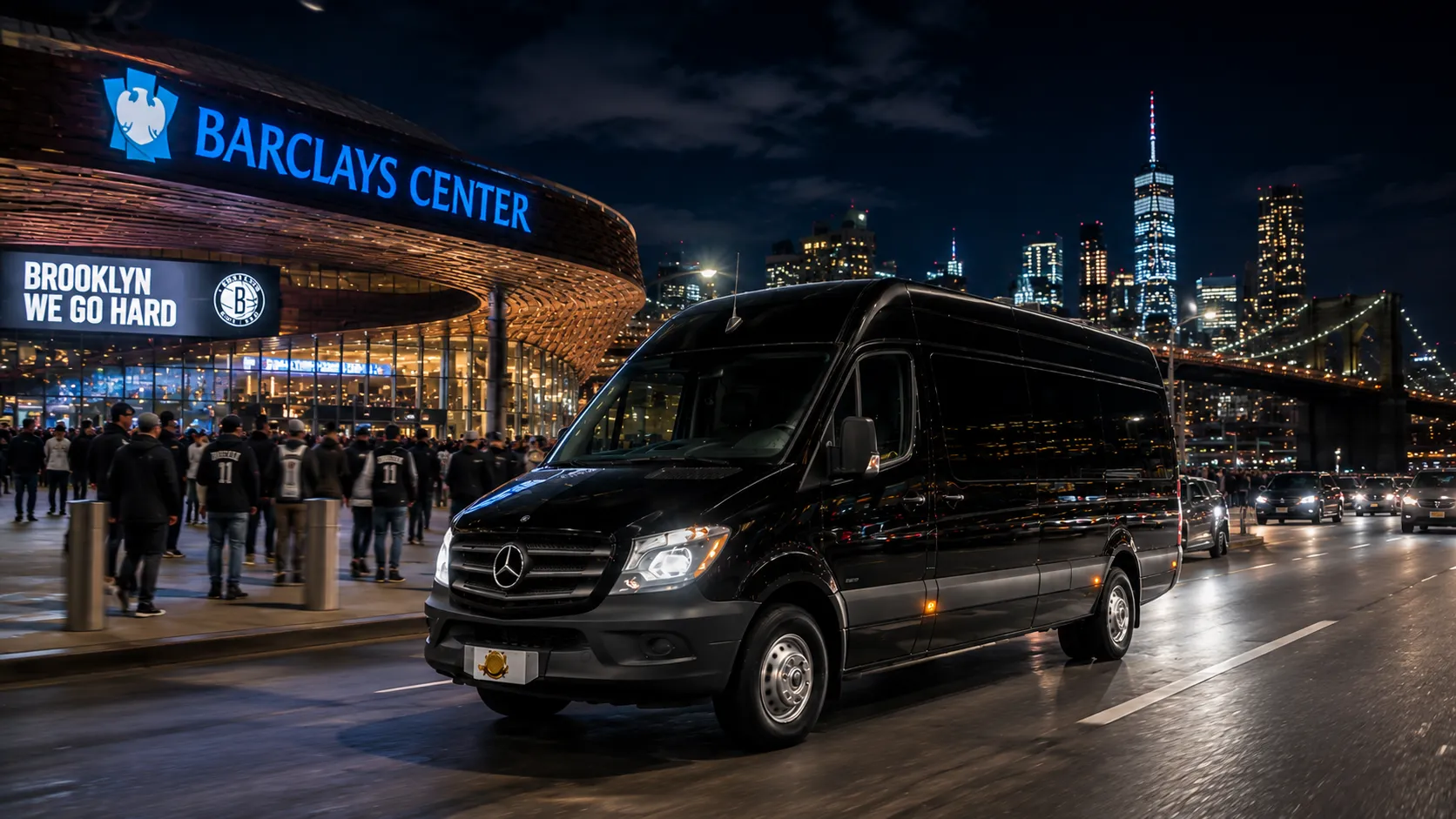Corporate Outings in a Mercedes 14 Seater Van