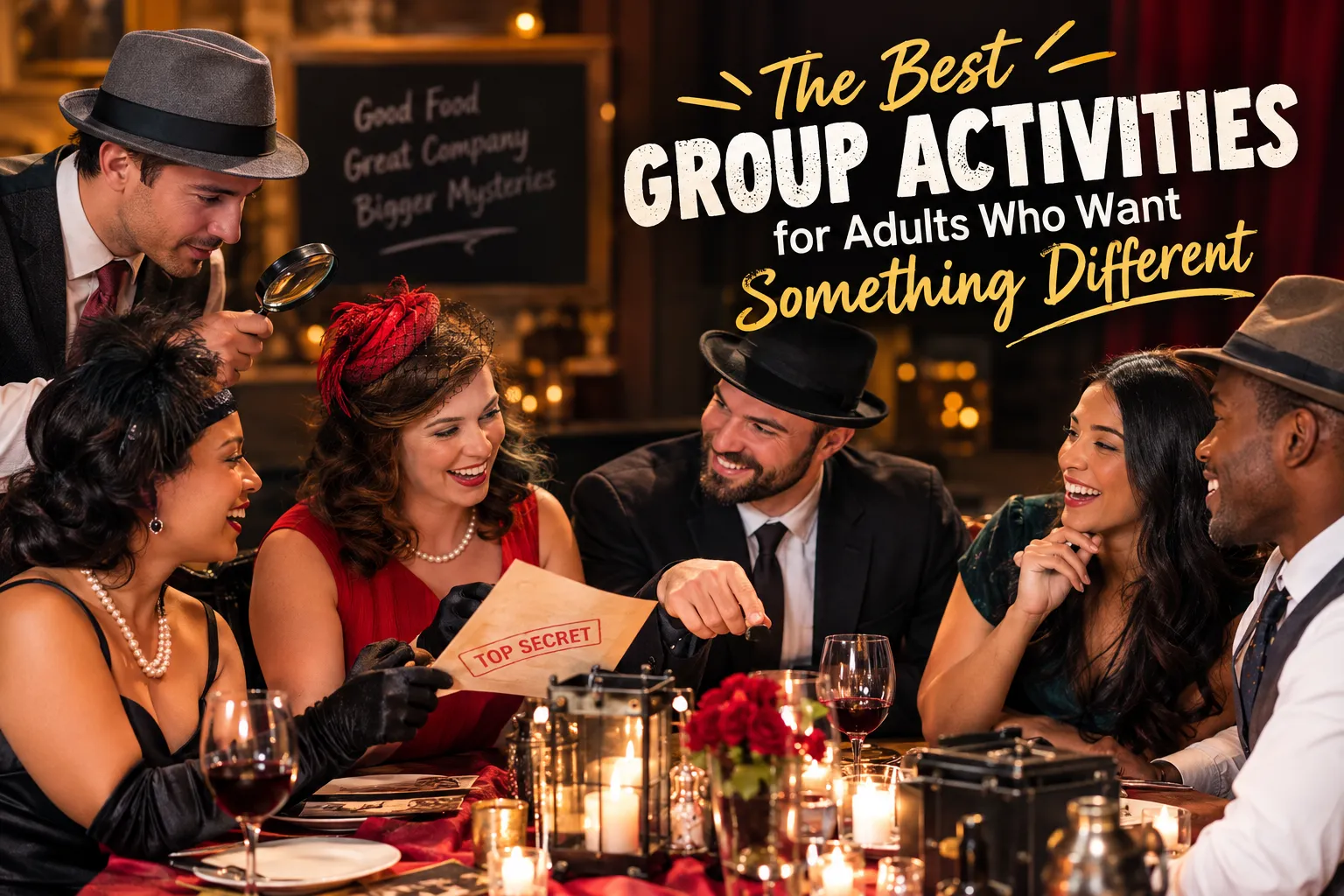 The Best Group Activities for Adults Who Want Something Different