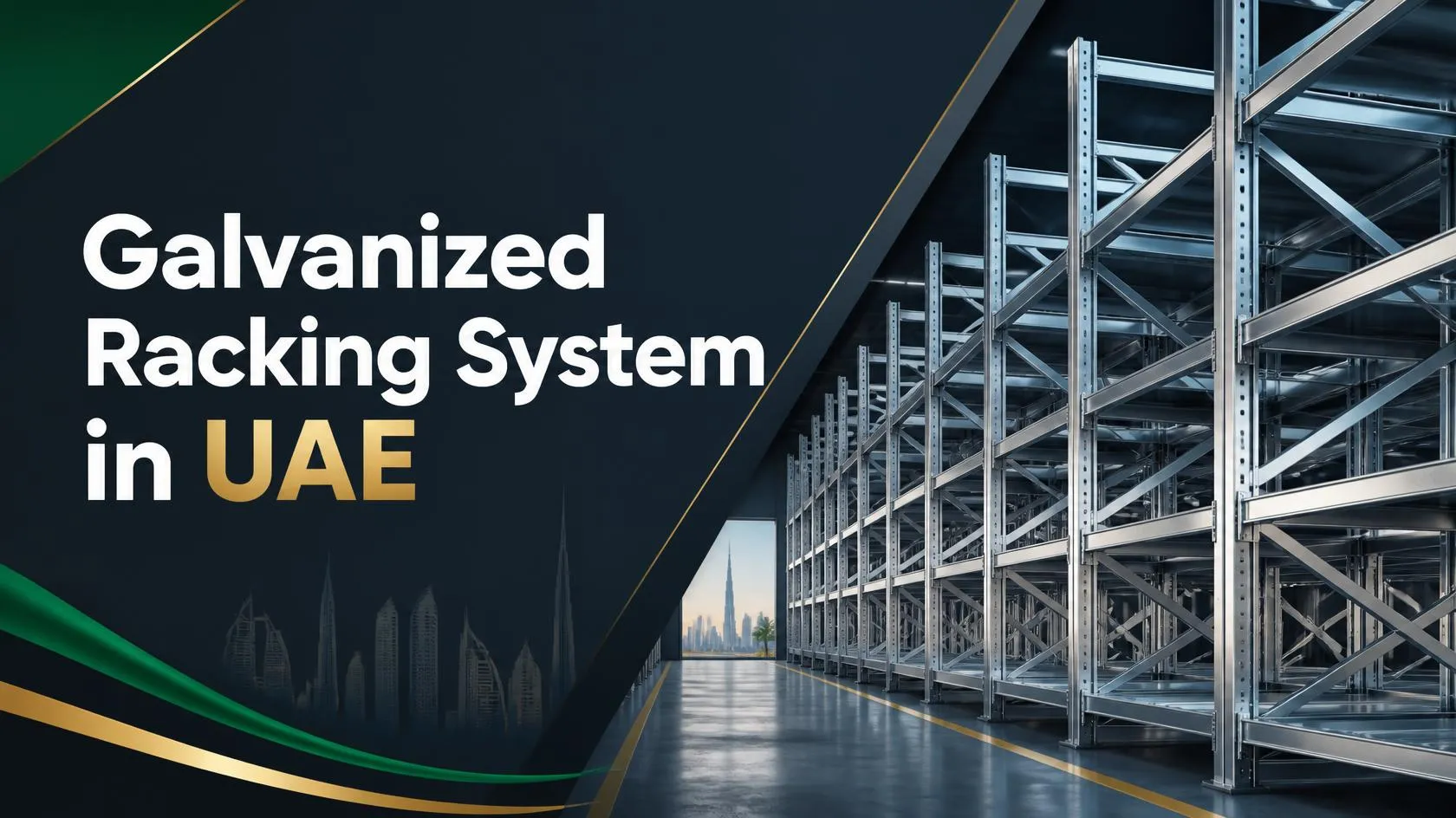 The Future of Warehouse Storage: Galvanized Racking in UAE