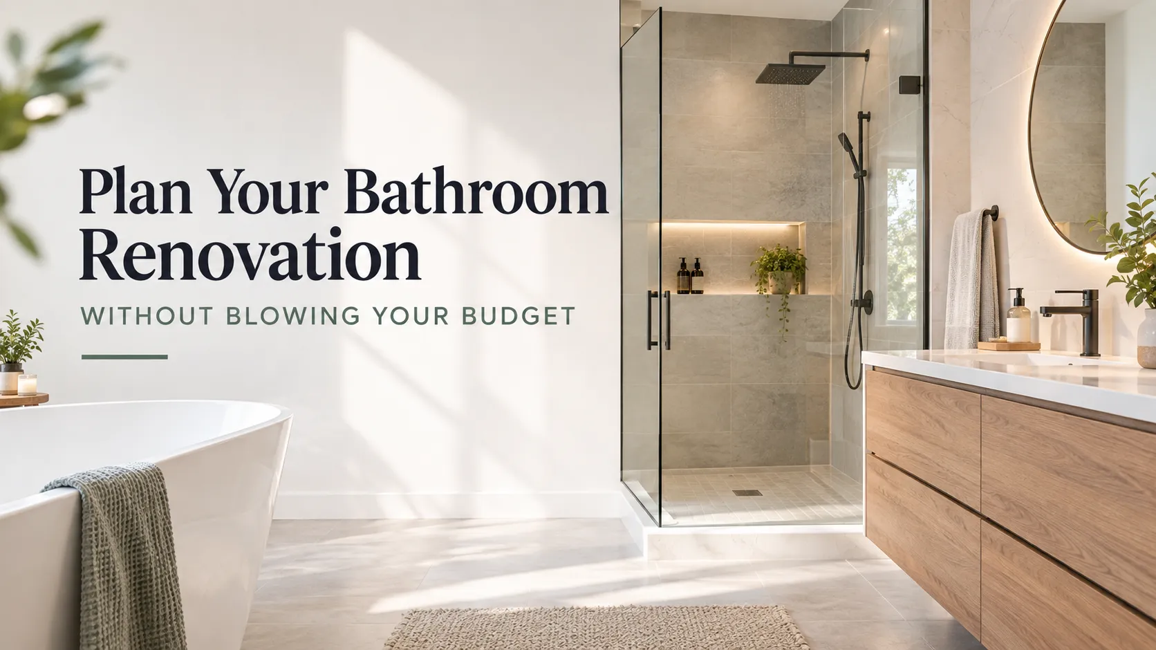How to Plan a Bathroom Renovation Without Blowing Your Budget