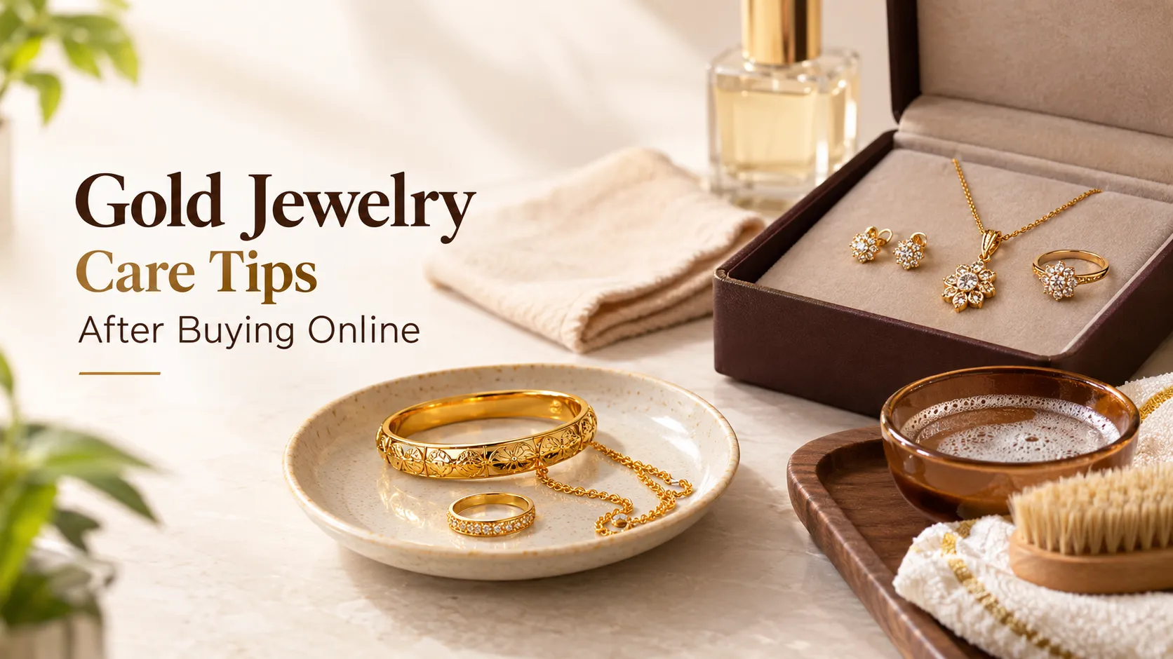 Gold Jewelry Care Tips After Buying Online