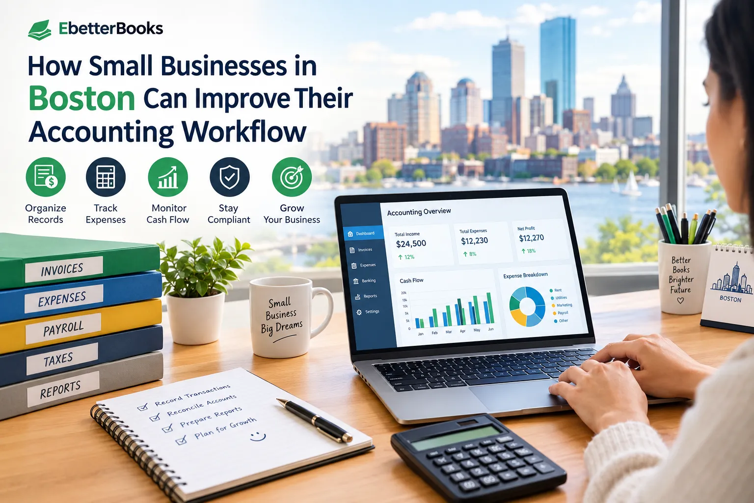 How Small Businesses in Boston Can Improve Their Accounting Workflow