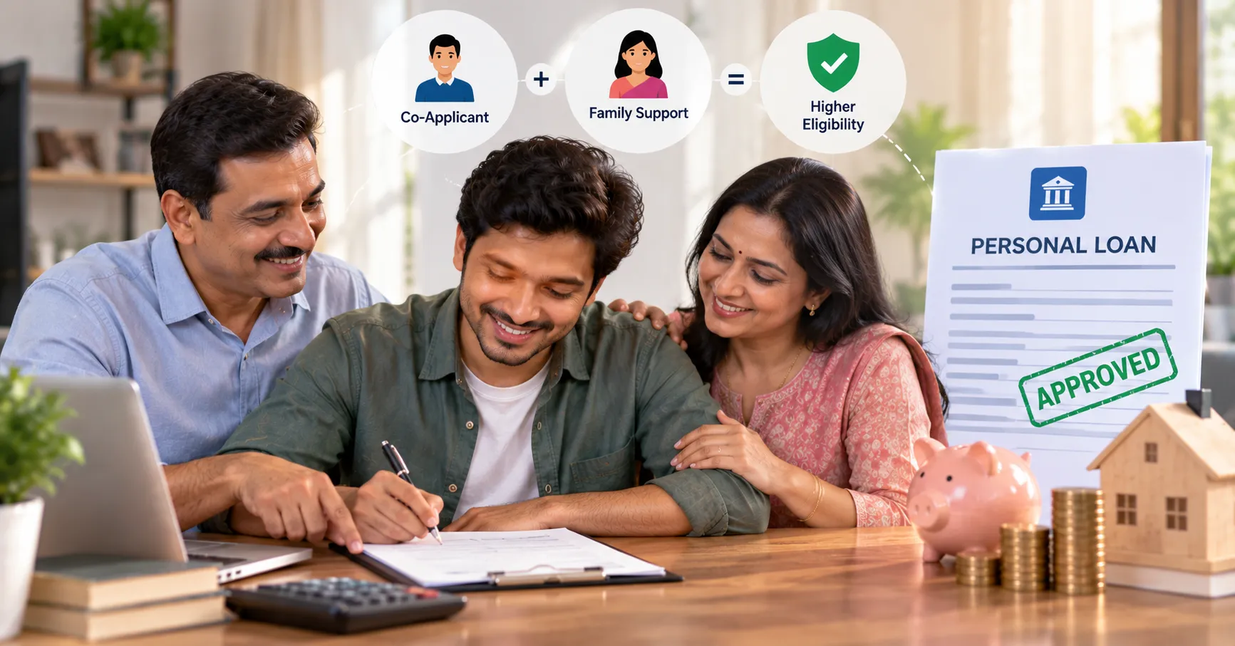 Co-Applicant Personal Loans: Borrowing Against a Family Member's Salary