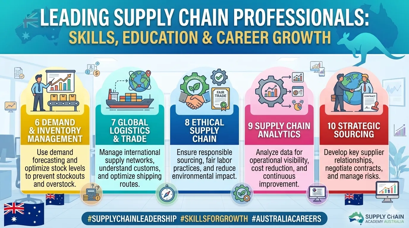 Leading Supply Chain Professionals: Skills, Education and Career Growth