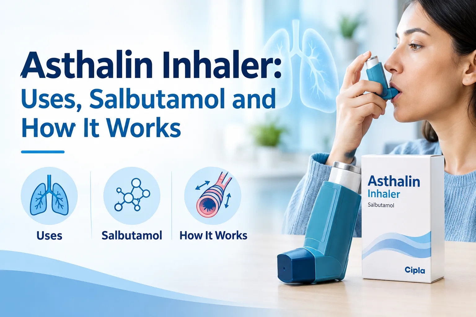 Asthalin Inhaler: Uses, Salbutamol and How It Works