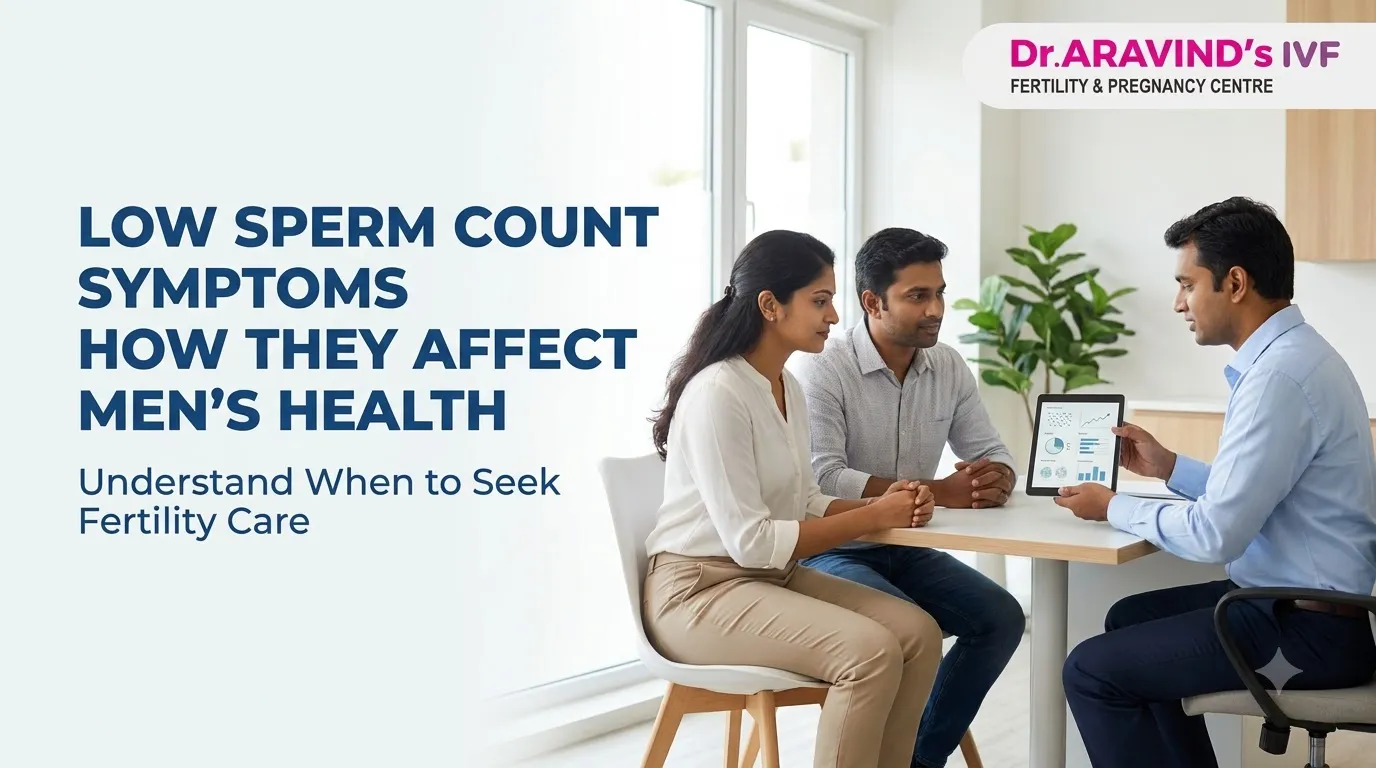 Low Sperm Count: Symptoms and Their Impact on Male Reproductive Health