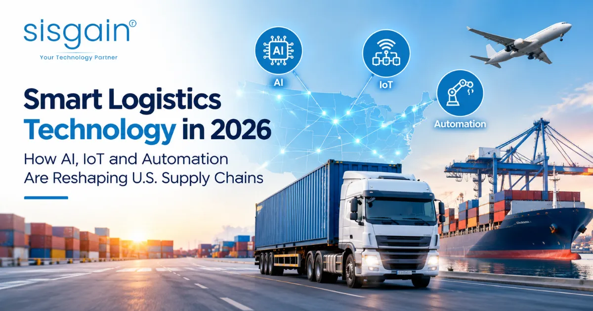 Smart Logistics Technology in 2026: How AI, IoT, and Automation Are Reshaping U.S. Supply Chains