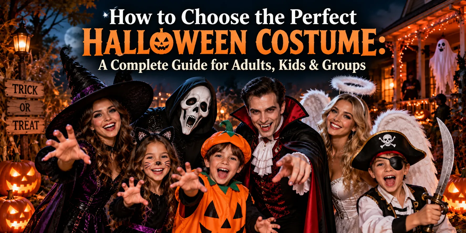 How to Choose the Perfect Halloween Costume: A Complete Guide for Adults, Kids & Groups