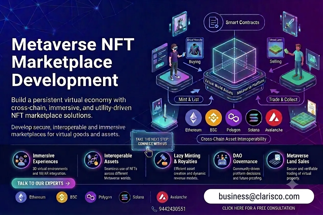 Metaverse NFT Marketplace: A Complete Guide to Building a Virtual NFT Trading Platform