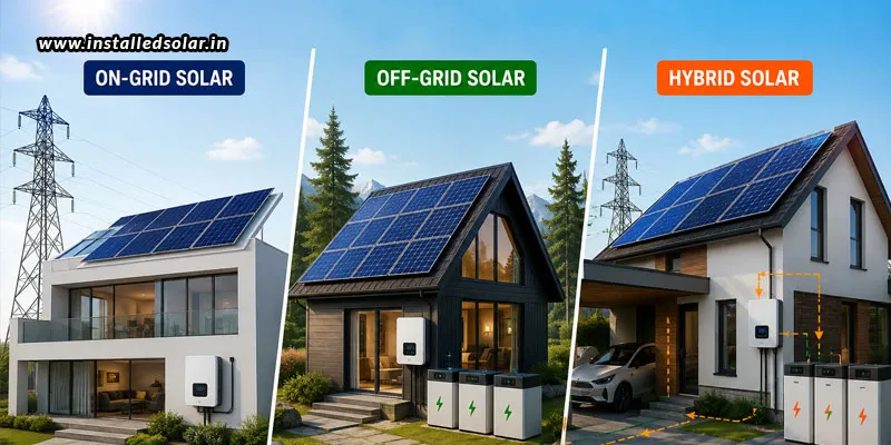 On-Grid, Off-Grid, Or Hybrid Solar System – Which One Is Right For Your Property?