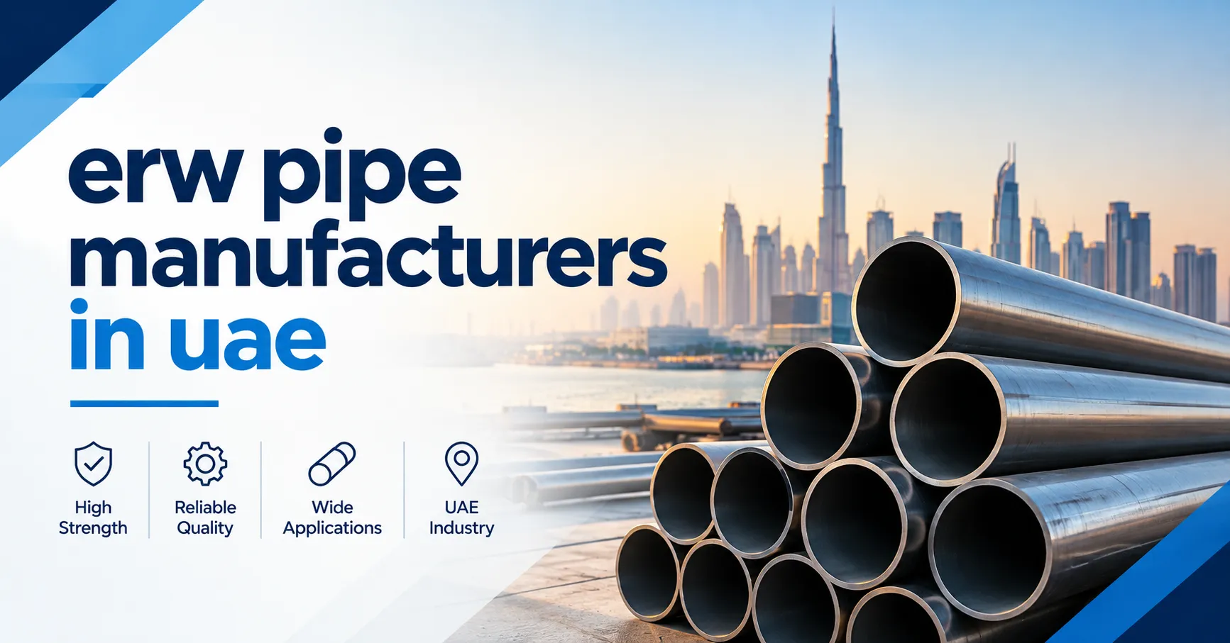 What Makes ERW Pipe Manufacturers in UAE Stand Out?