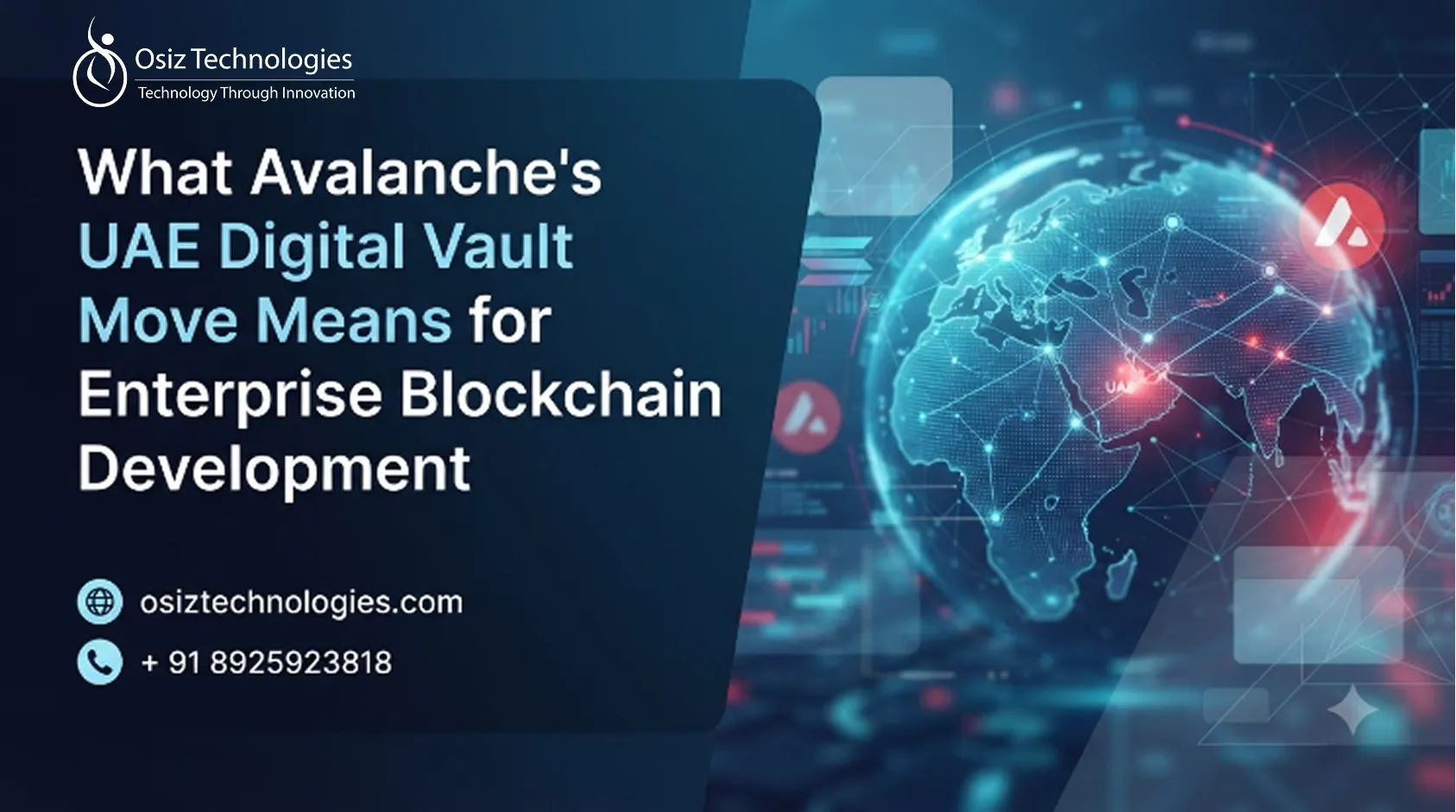 What Avalanche’s UAE Digital Vault Move Means for Enterprise Blockchain Development