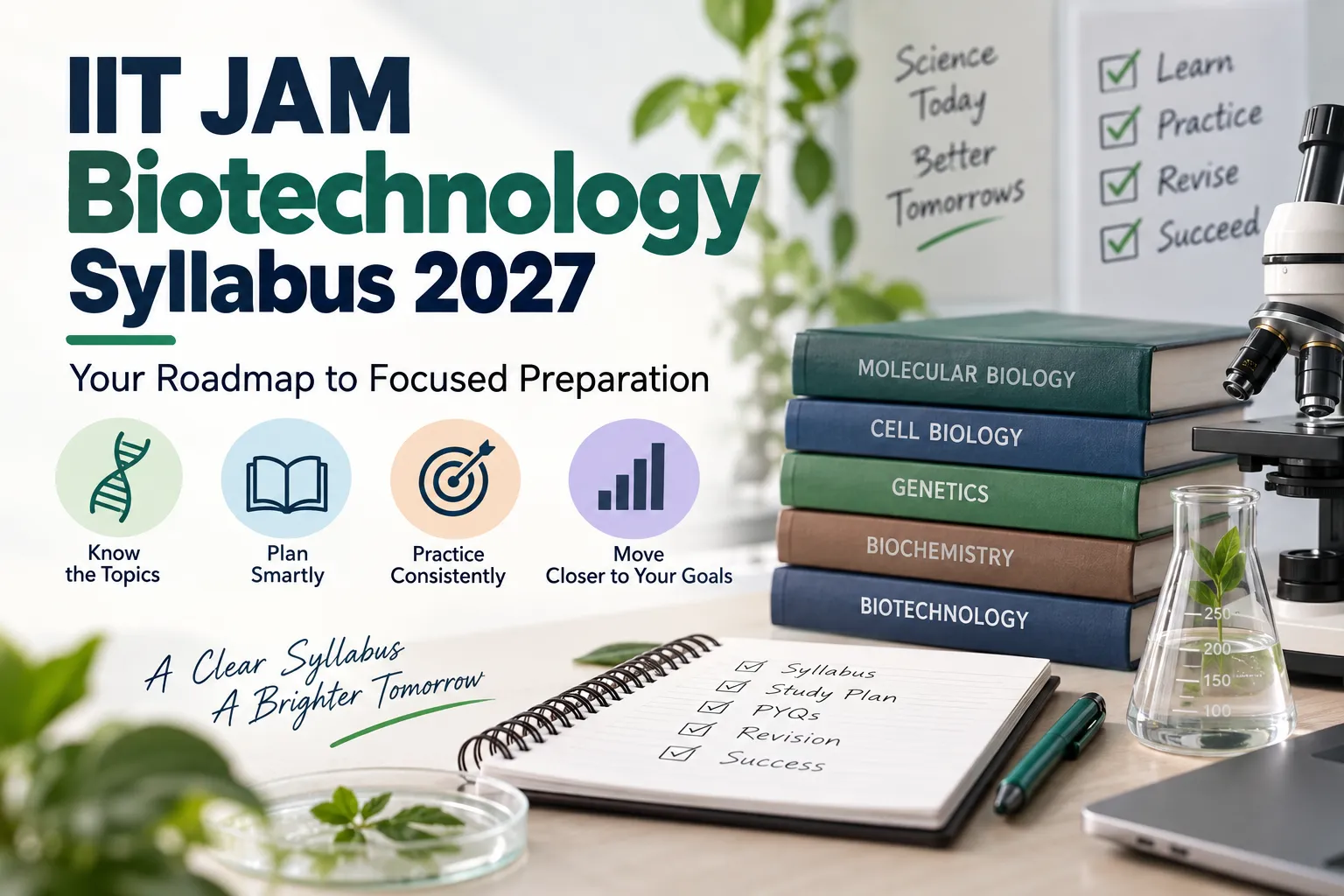 IIT JAM Biotechnology Syllabus 2027: Turn the Syllabus Into Your Preparation Map