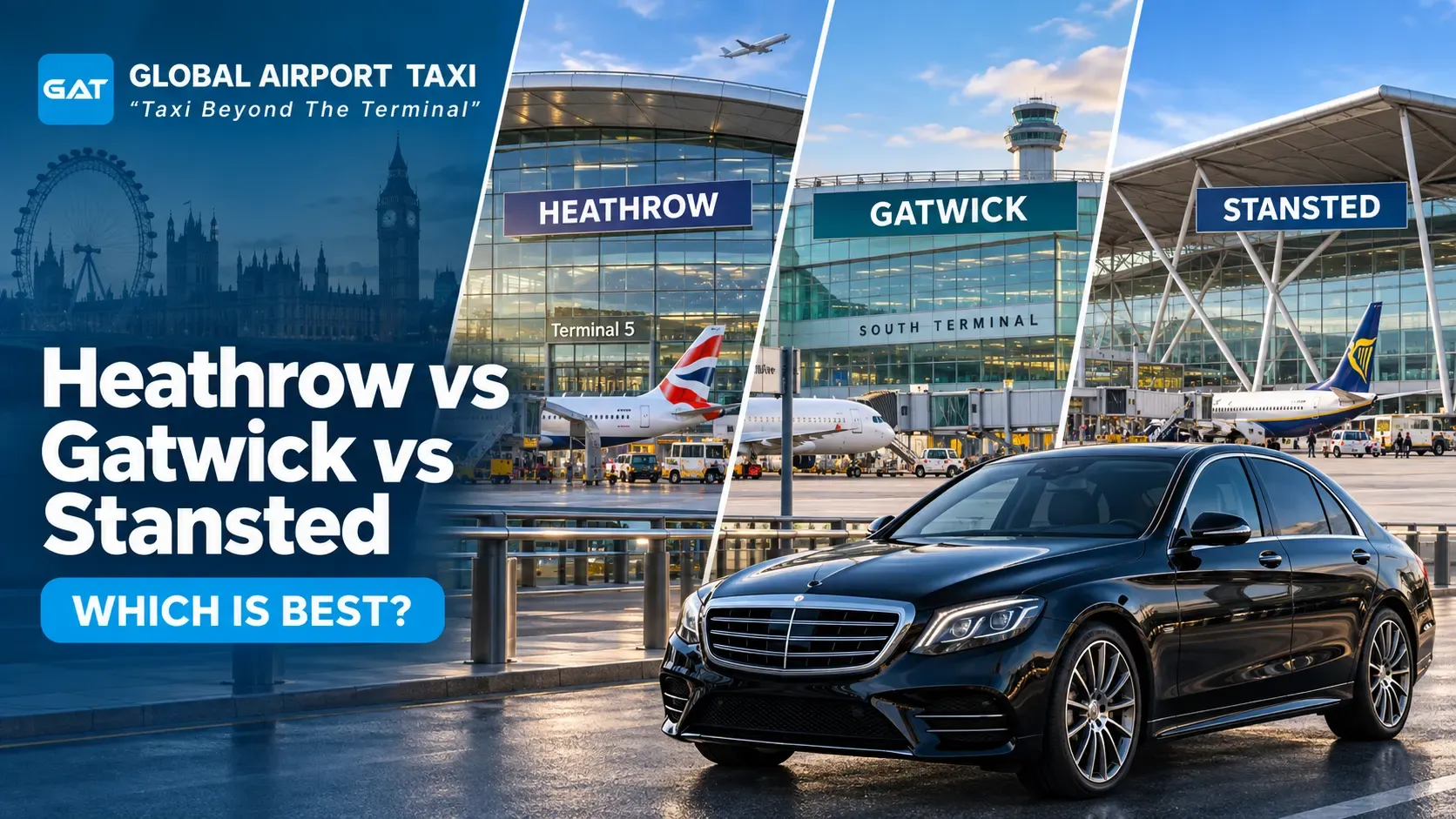 Heathrow vs Gatwick: Which London Airport Should You Fly Into?