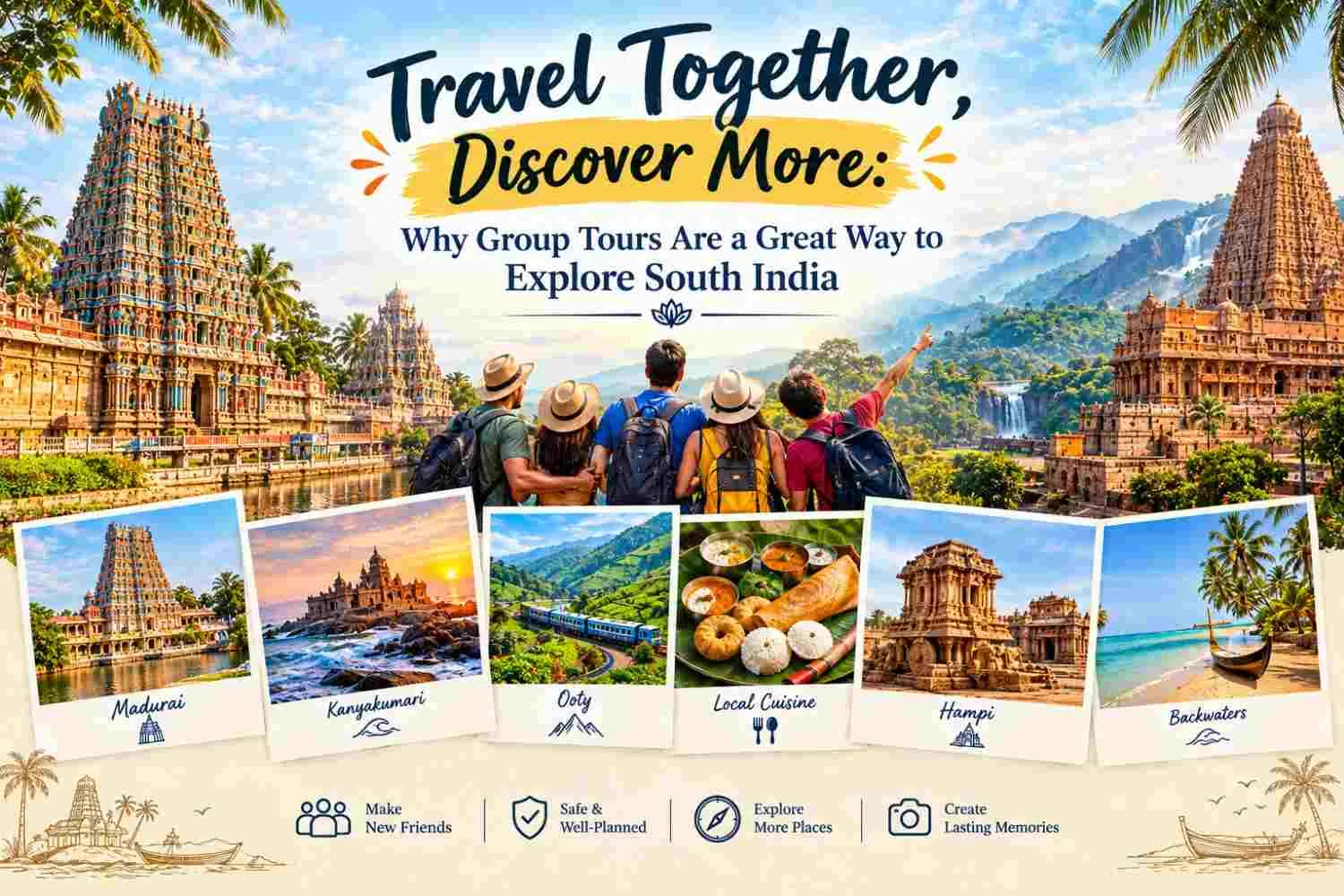 Travel Together, Discover More: Exploring South India on a Group Tour
