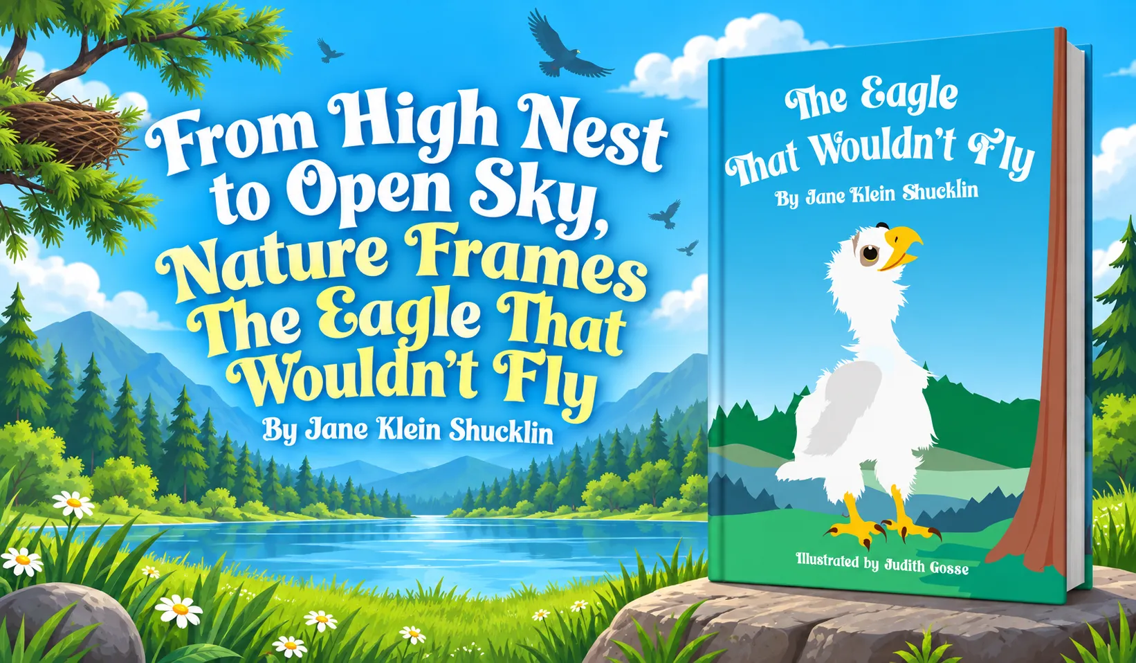 From High Nest to Open Sky, Nature Frames The Eagle That Wouldn’t Fly