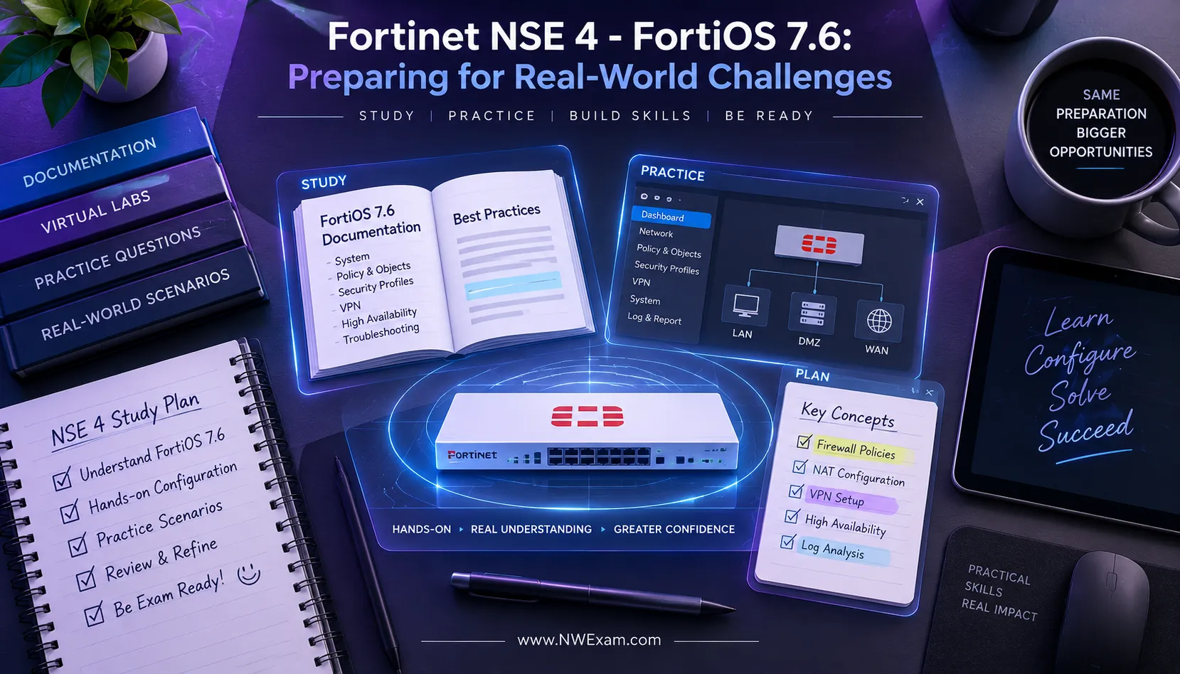 The Fortinet NSE 4 Secret 99% Miss for FortiOS 7.6.