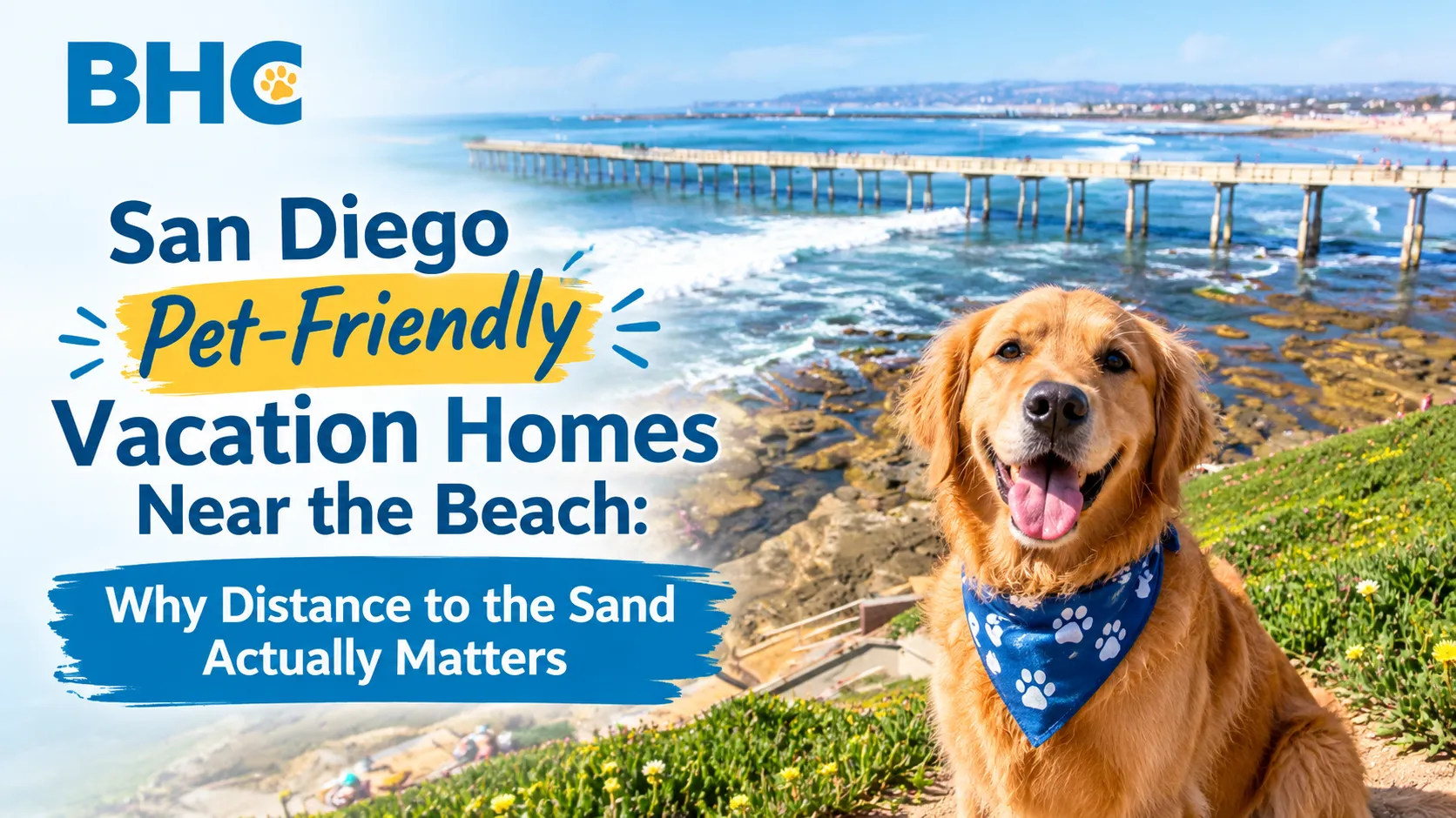 San Diego Pet-Friendly Vacation Homes Near the Beach: Why Distance to the Sand Actually Matters