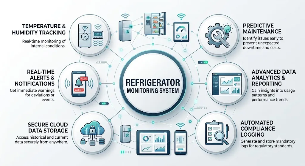 Refrigerator Monitoring System in the UAE: Smarter Cold Chain Protection for Modern Businesses