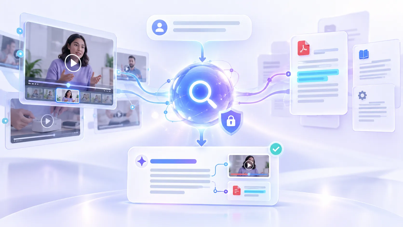 How AI Can Find Answers Across Support Videos and Documents