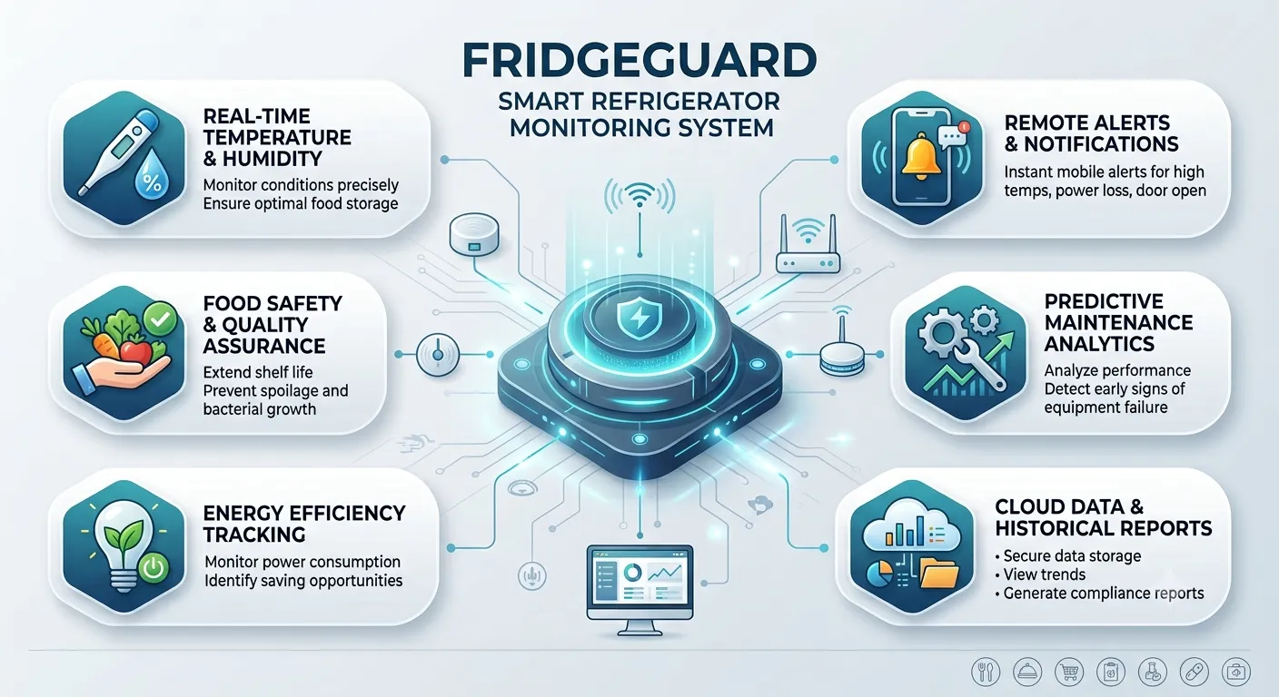 Refrigerator Monitoring System in KSA: Smart Cold Chain Protection for Saudi Businesses