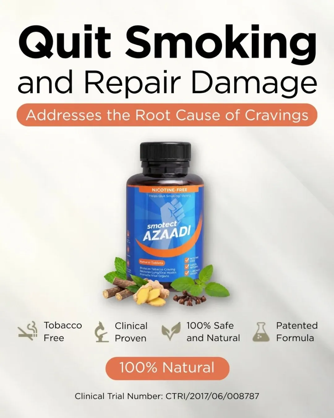 Smotect Azaadi: A Nicotine-Free Support for Breaking Tobacco Habits