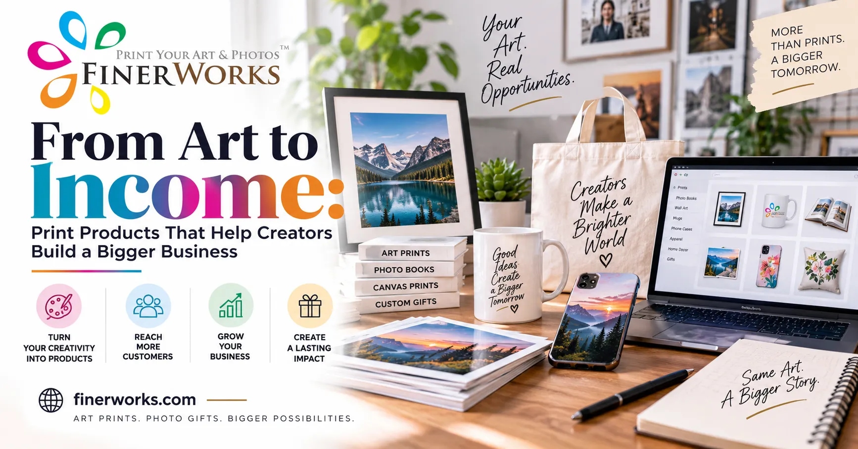From Art to Income Print Products That Help Creators Build a Bigger Business