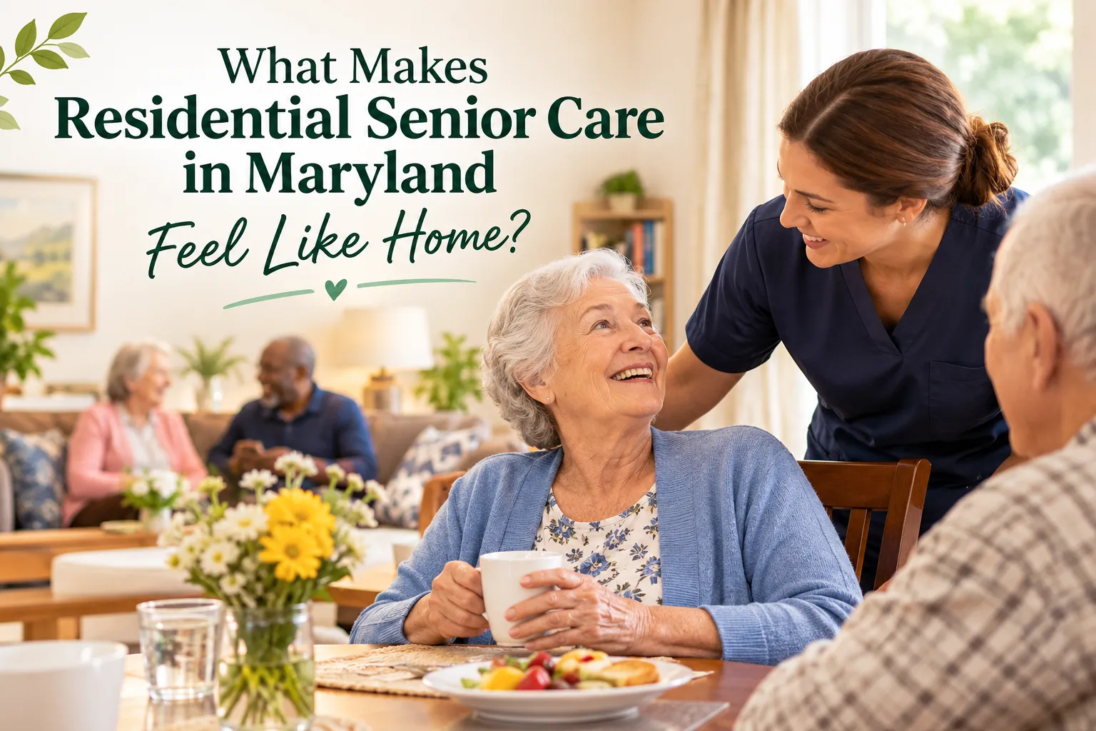 What Makes Residential Senior Care in Maryland Feel Like Home?