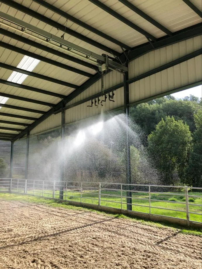 How Does an Arena Irrigation System Improve Riding Conditions?