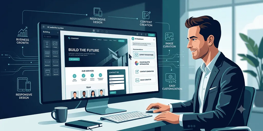 AI Website Builder for Businesses: How AI Is Making Professional Website Creation Faster and Easier