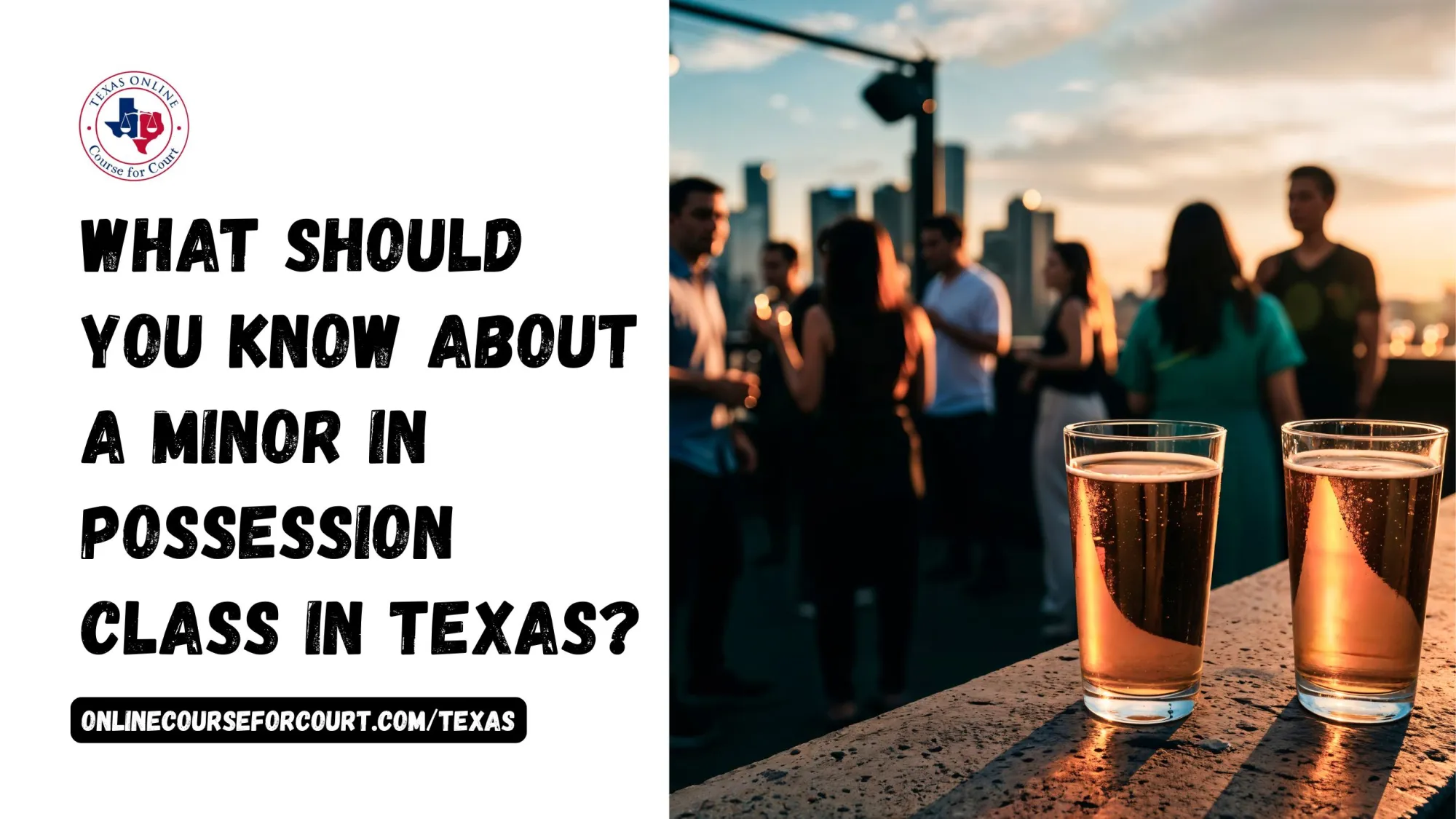What Should You Know About a Minor in Possession Class in Texas?