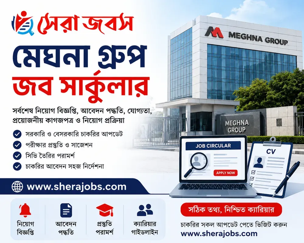 মেঘনা গ্রুপ জব সার্কুলার: ক্যারিয়ার গড়ার সুযোগ, আবেদন পদ্ধতি ও গুরুত্বপূর্ণ পরামর্শ