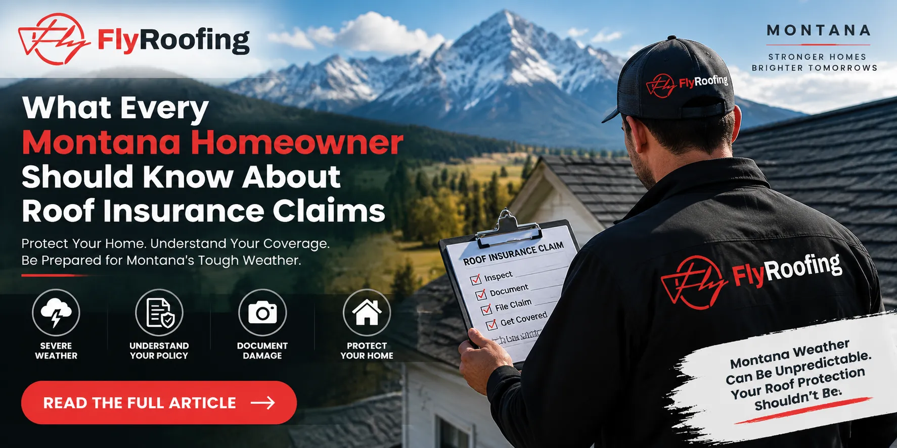 What Every Montana Homeowner Should Know About Roof Insurance Claims