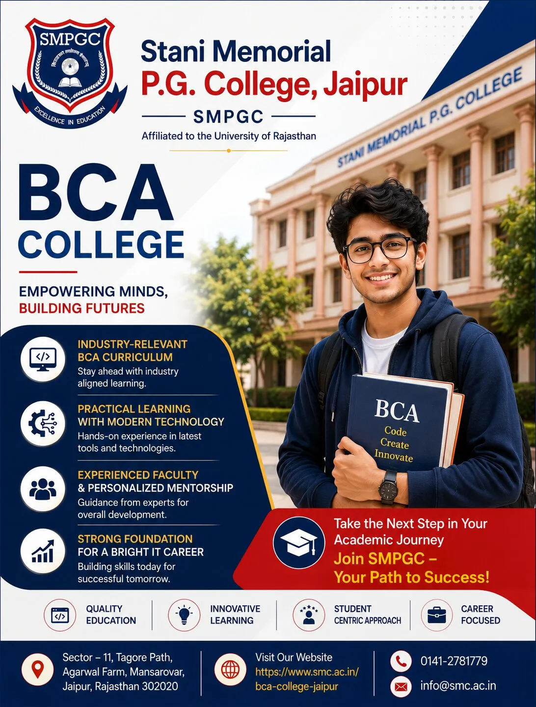 BCA Colleges in Rajasthan: Course, Admission and Career Guide