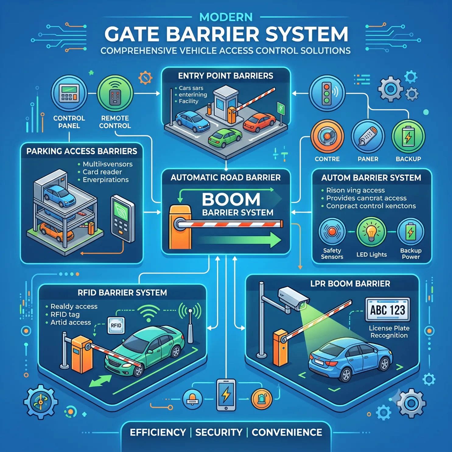 Gate Barrier System in KSA: Smart Vehicle Access Control for Modern Security