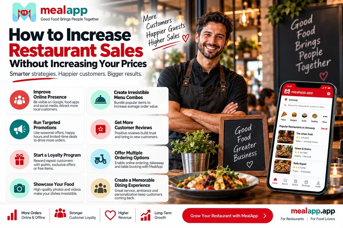 How Restaurants in Antwerp Can Increase Direct Orders