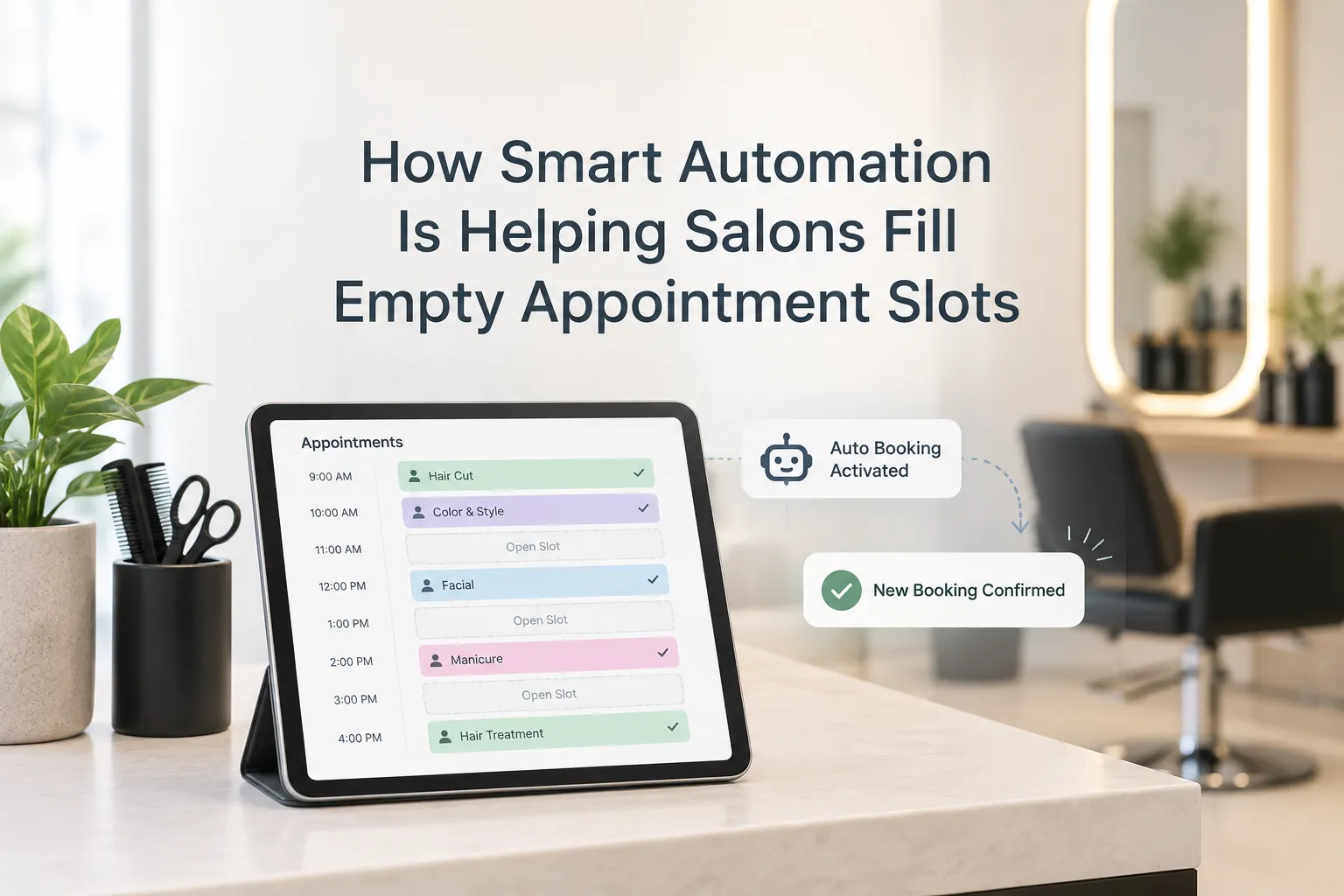 How Smart Automation Is Helping Salons Fill Empty Appointment Slots