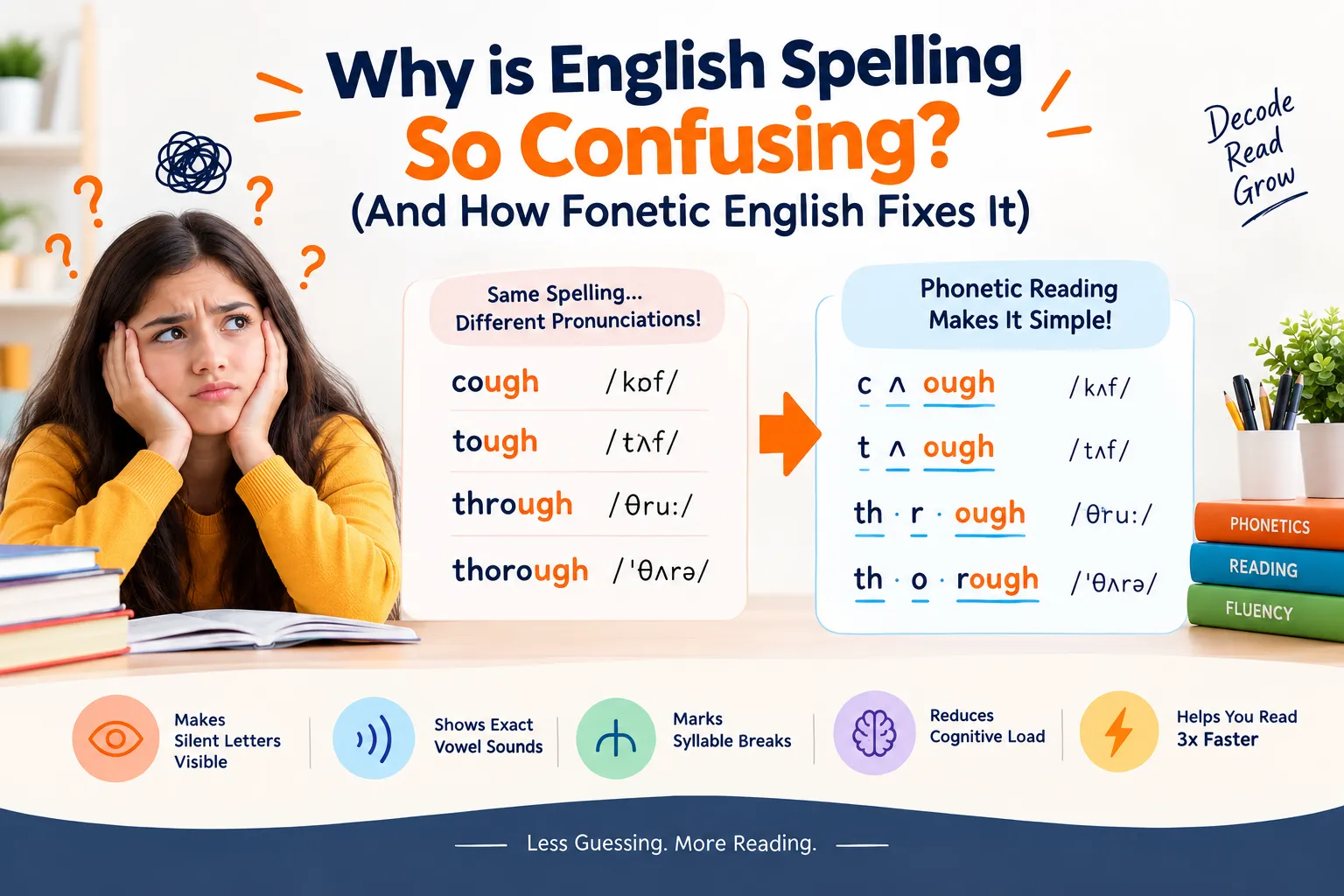 Why is English Spelling So Confusing? (And How Fonetic English Fixes It)