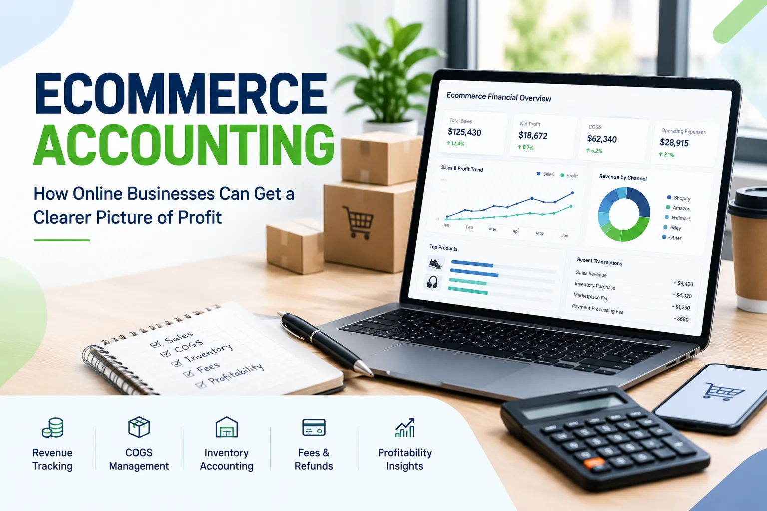 Ecommerce Accounting: How Online Businesses Can Get a Clearer Picture of Profit