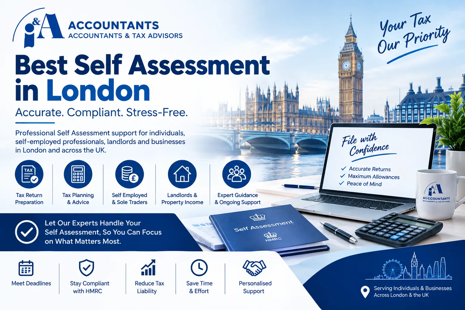 Best Self Assessment in London: Professional Tax Return Services for Individuals and Self-Employed Professionals